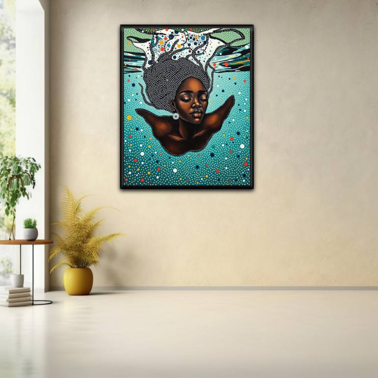 Original Digital Art People Painting by Sanja Jancic