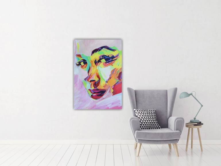 Original Abstract People Painting by Sanja Jancic