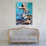 Acrylic painting on Canvas
One of a kind artwork
Size: 130 x 100 x 5 cm
(unframed) / 130 x 100 cm
(actual image size)
Signed on the front
Style: Modern
Subject: People and portraits



Keywords: reflections, sea, summer, underwater, swimmer, holiday, ocean, coast, girl underwater, vacation, beach, under the sea, summer time,
