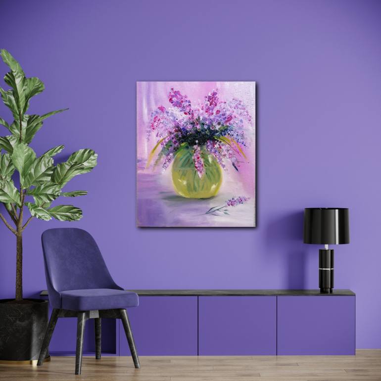 Original Floral Painting by Sanja Jančić