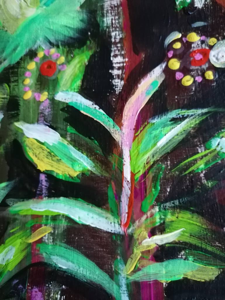 Original Abstract Expressionism Abstract Painting by Sanja Jancic