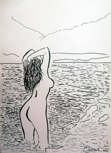 Original Nude Drawings by Sanja Jančić