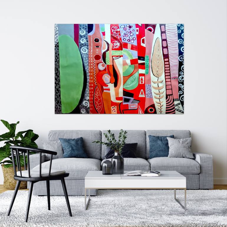 Original Modern Abstract Painting by Sanja Jančić