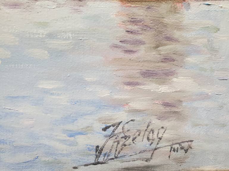 Original Impressionism Cities Painting by Irek Szelag