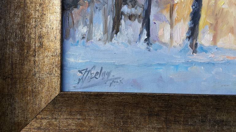 Original Impressionism Landscape Painting by Irek Szelag