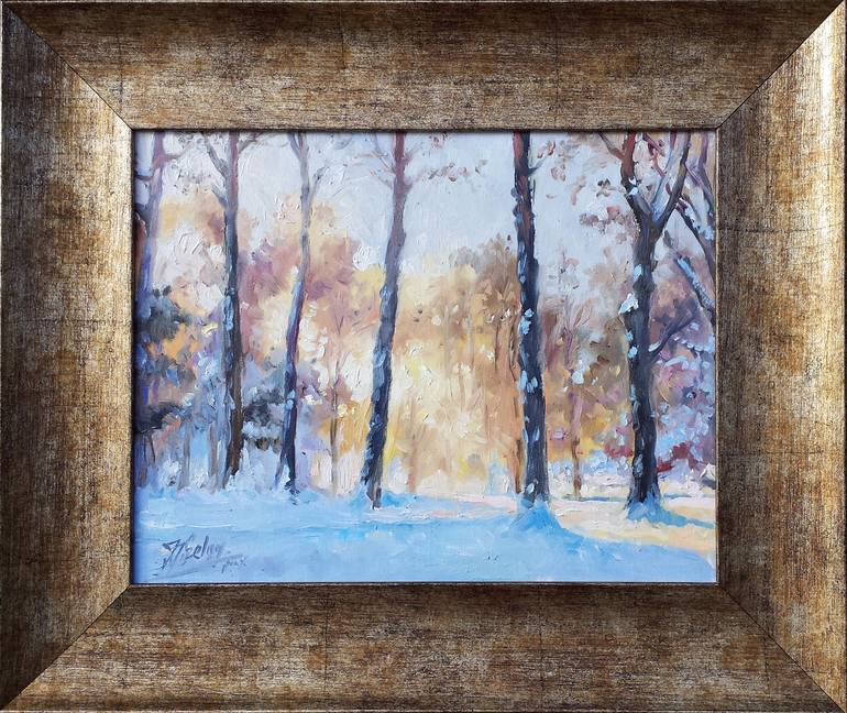 Original Impressionism Landscape Painting by Irek Szelag