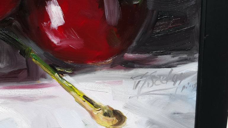 Original Impressionism Still Life Painting by Irek Szelag