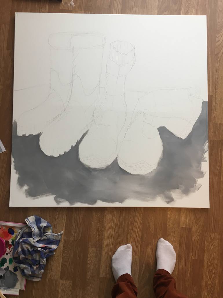 Original Figurative Still Life Painting by Cousin Richard
