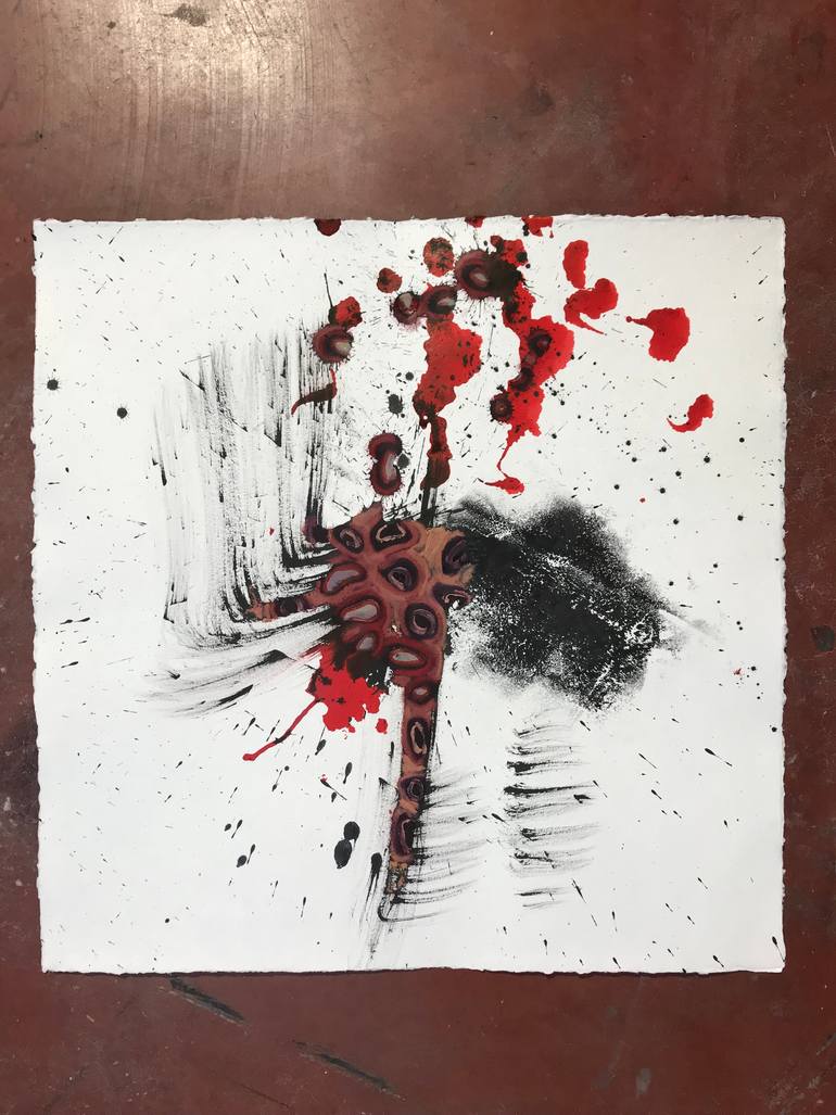 Original Abstract Painting by Elea Dmc
