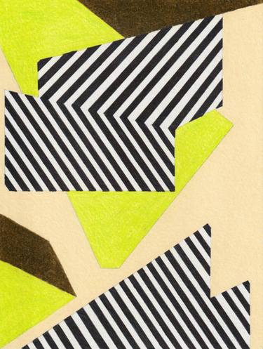 Original Abstract Expressionism Abstract Drawings by Katherine Statsenko