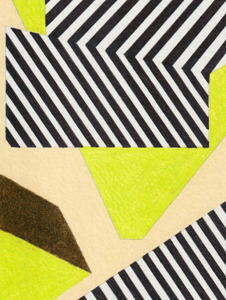 Original Abstract Expressionism Abstract Drawing by Katherine Statsenko