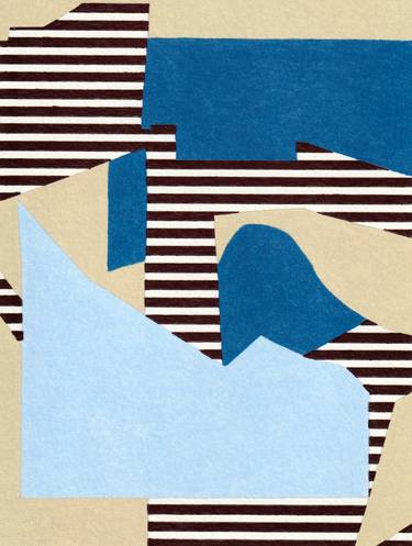 Original Abstract Expressionism Abstract Drawings by Katherine Statsenko