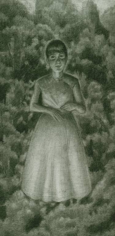 Print of Figurative Women Drawings by Juan Bolívar