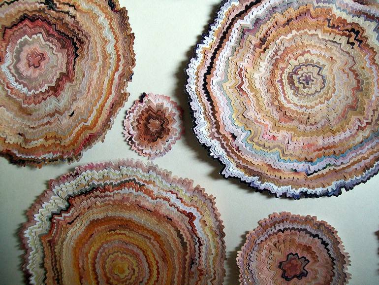 Original Abstract People Installation by Julie Dodd