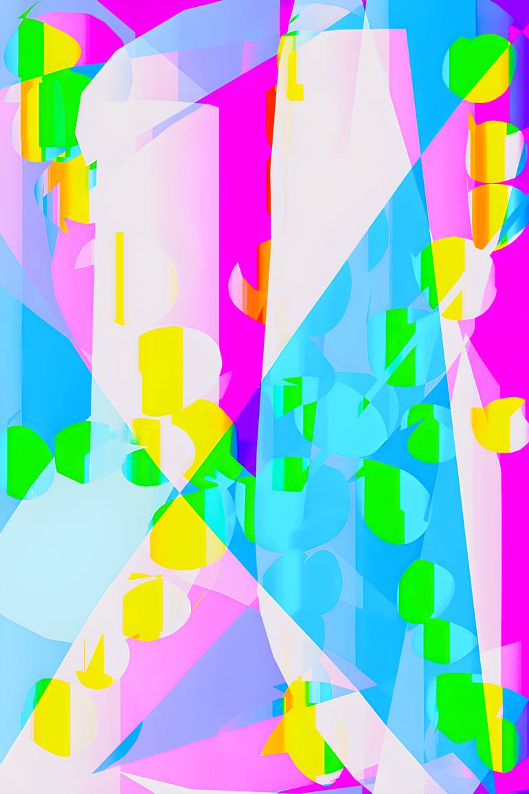 Original Conceptual Abstract Drawing by Vlad Gray