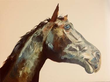 Original Impressionism Animal Paintings by Ken Hoggins