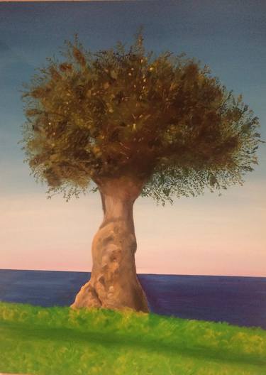Original Figurative Tree Paintings by Ken Hoggins