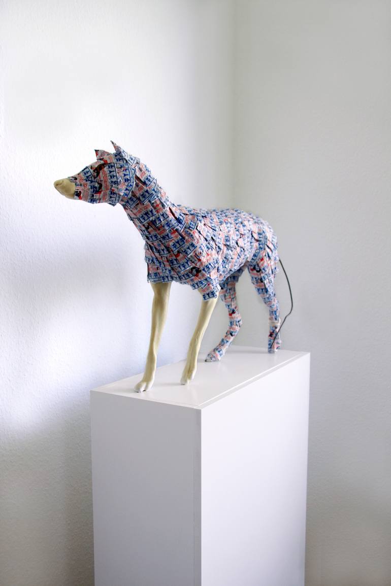 Original Abstract Animal Sculpture by Pia Kintrup