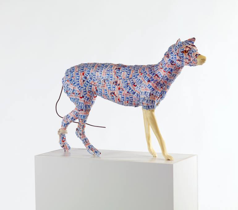 Original Abstract Animal Sculpture by Pia Kintrup