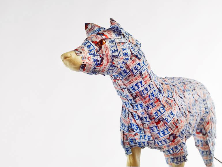 Original Abstract Animal Sculpture by Pia Kintrup