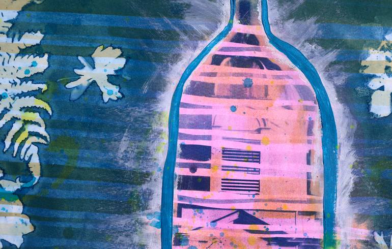 Original Abstract Expressionism Abstract Painting by Jo Howell