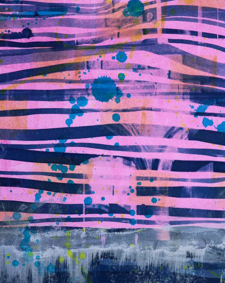 Original Abstract Expressionism Abstract Painting by Jo Howell