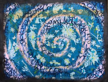 Original Surrealism Abstract Painting by Jo Howell
