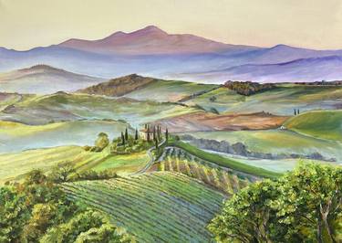 Original Landscape Paintings by Elena Balla