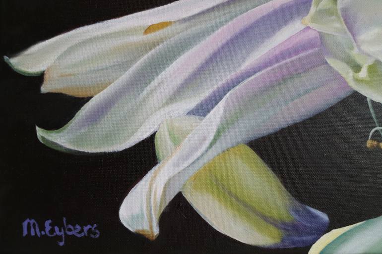 Original Modernism Floral Painting by Melissa Eybers