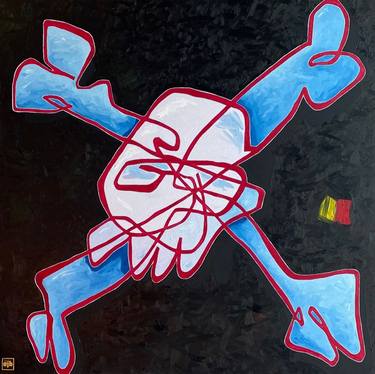 Original Graffiti Painting by aaron jackson bowman