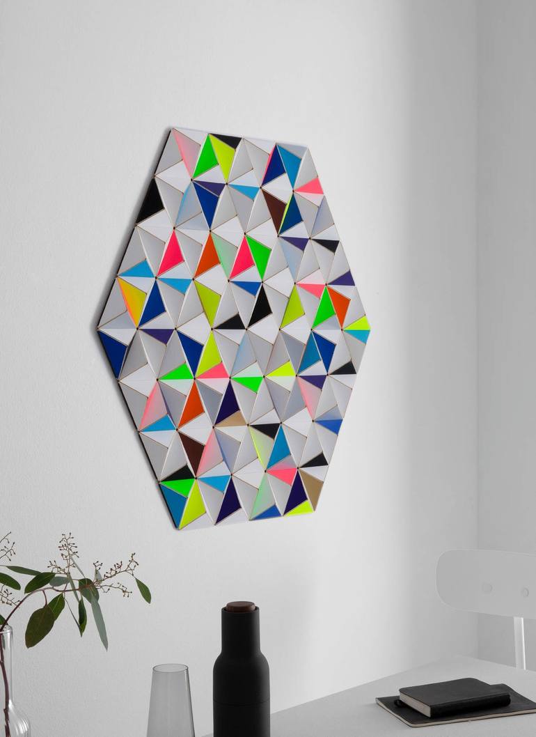 Original Pop Art Abstract Sculpture by Sebastian Welzel