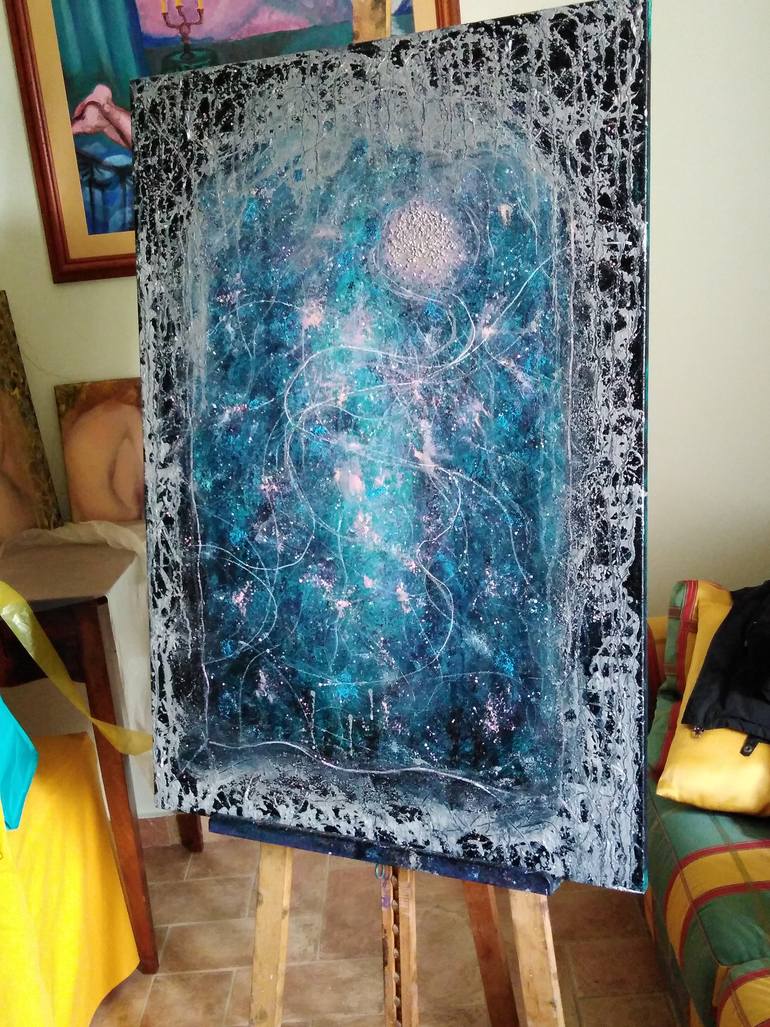 Original Abstract Expressionism Abstract Painting by Sveva Altea