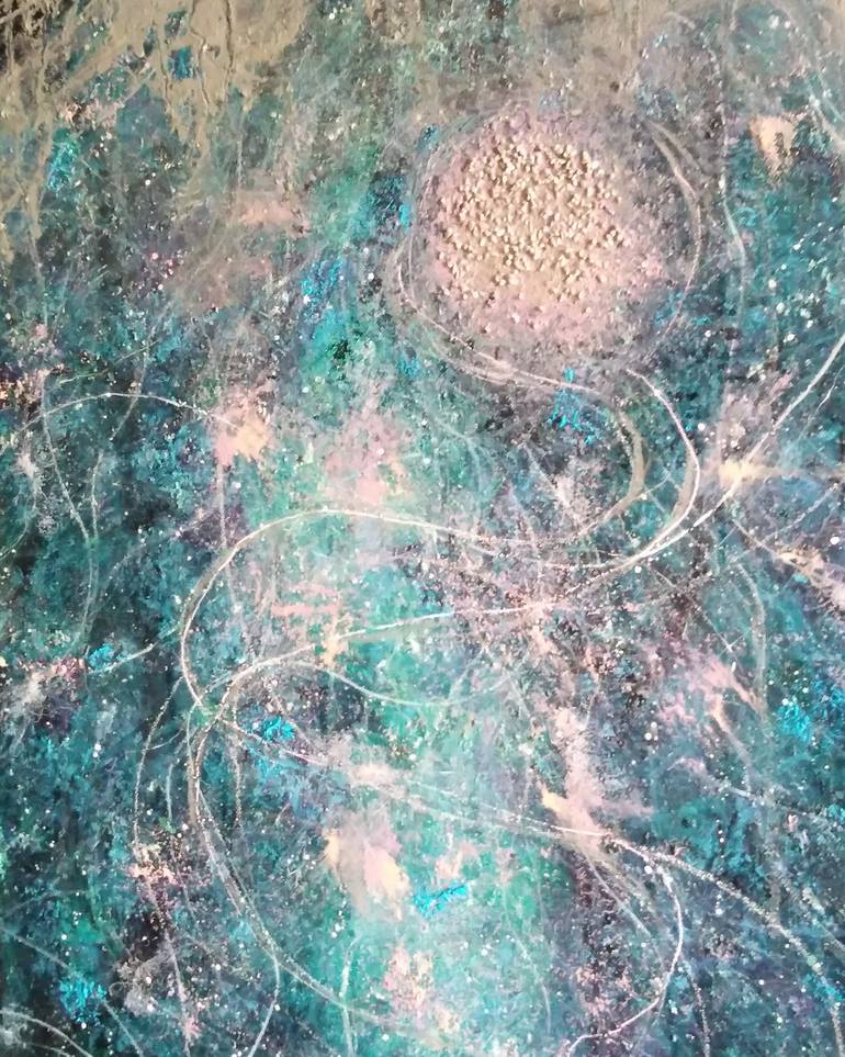Original Abstract Expressionism Abstract Painting by Sveva Altea