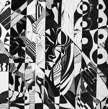 Print of Abstract Drawings by Adam Khalid
