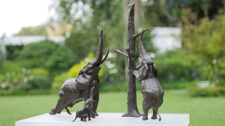 Original Figurative Animal Sculpture by Jonathan Parkinson