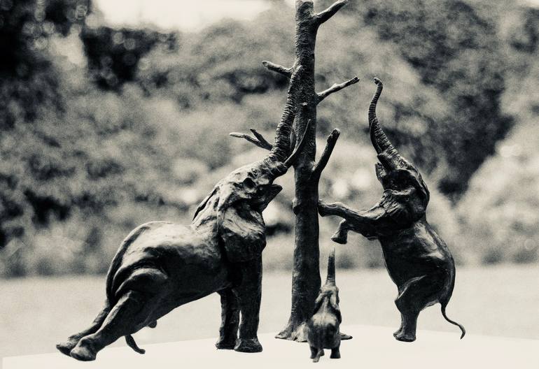 Original Figurative Animal Sculpture by Jonathan Parkinson