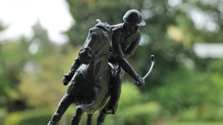 Original Sport Sculpture by Jonathan Parkinson