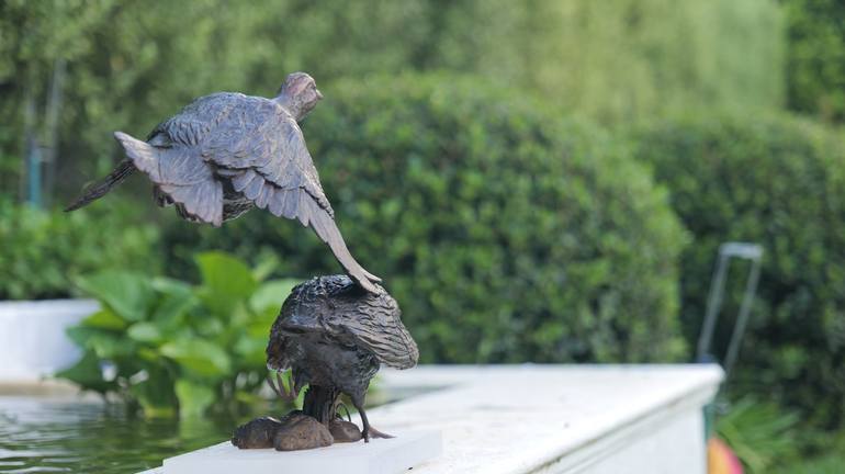 Original Figurative Animal Sculpture by Jonathan Parkinson