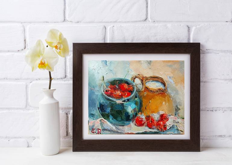 Original Fine Art Still Life Painting by Elena Reutova