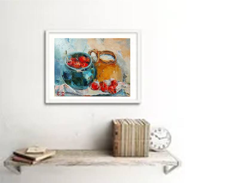 Original Fine Art Still Life Painting by Elena Reutova