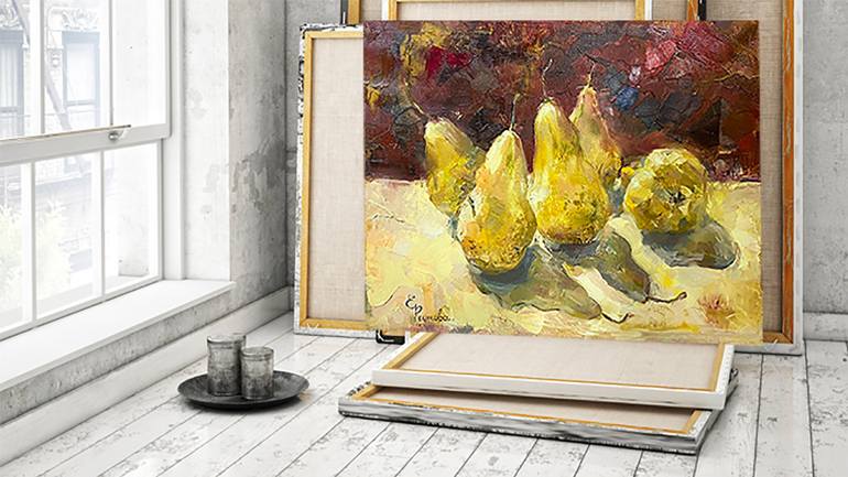 Original Fine Art Still Life Painting by Elena Reutova