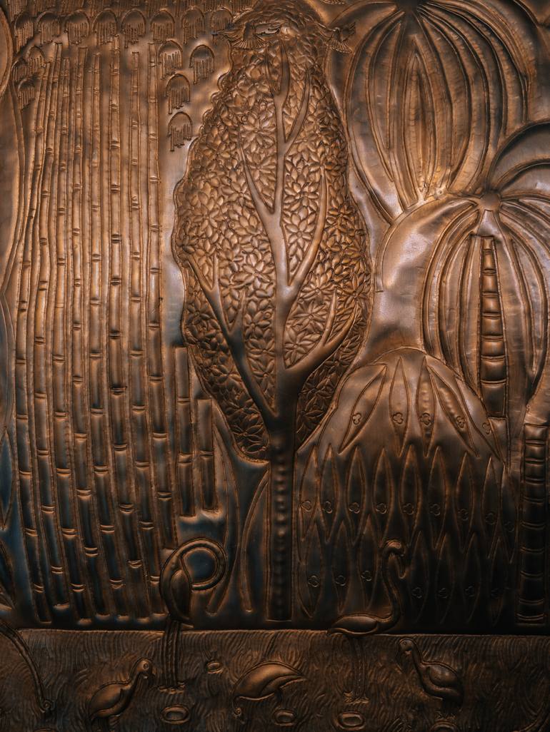 Original Installation Art Botanic Sculpture by Bhavini Khullar