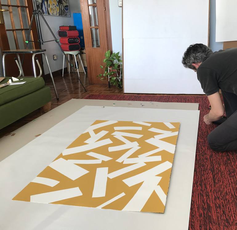 Original Other Abstract Painting by Javier Tello