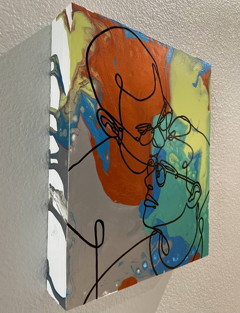 Original Modern Love Painting by Jackson Pschigoda