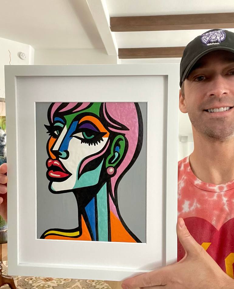 Original Contemporary People Painting by Jackson Pschigoda