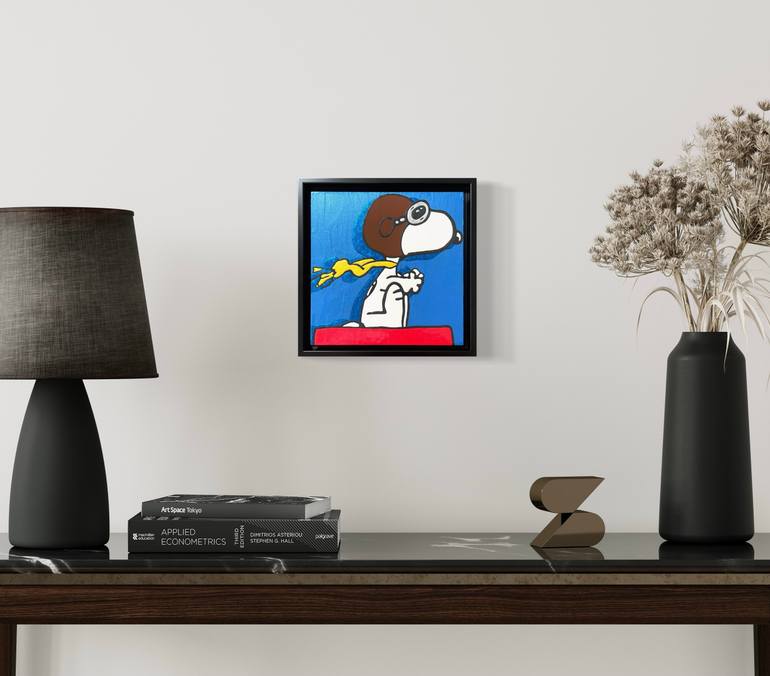 Original Pop Art Cartoon Painting by Jackson Pschigoda