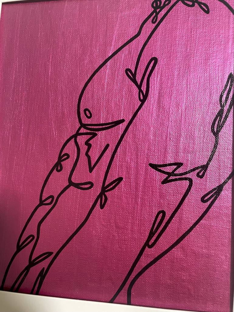 Original Minimalism Nude Painting by Jackson Pschigoda