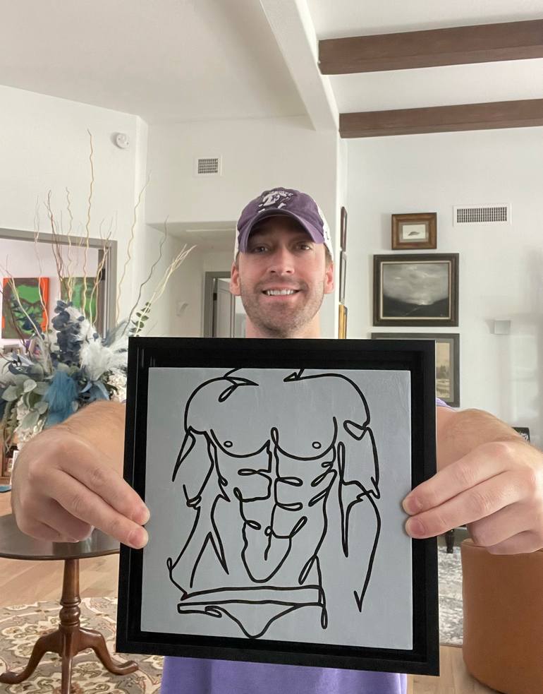 Original Contemporary Nude Painting by Jackson Pschigoda