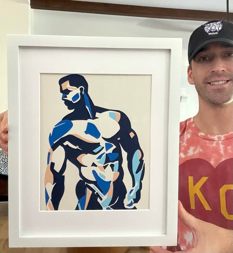 Original Pop Art Body Painting by Jackson Pschigoda