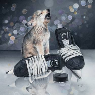 Saatchi Art Artist Erika Kauffman; Drawings, “Li'l Howler” #art